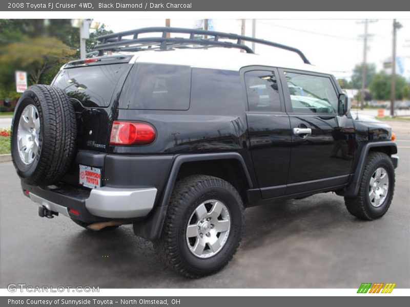 Black Diamond / Dark Charcoal 2008 Toyota FJ Cruiser 4WD