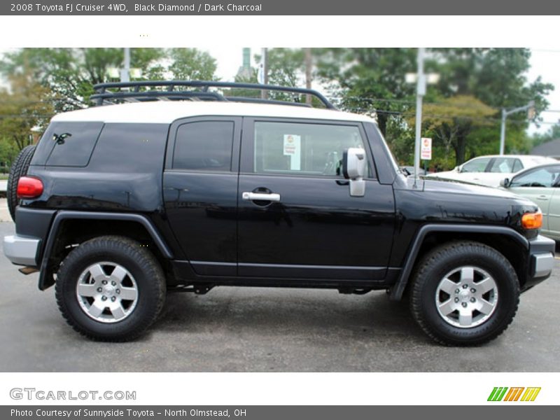 Black Diamond / Dark Charcoal 2008 Toyota FJ Cruiser 4WD