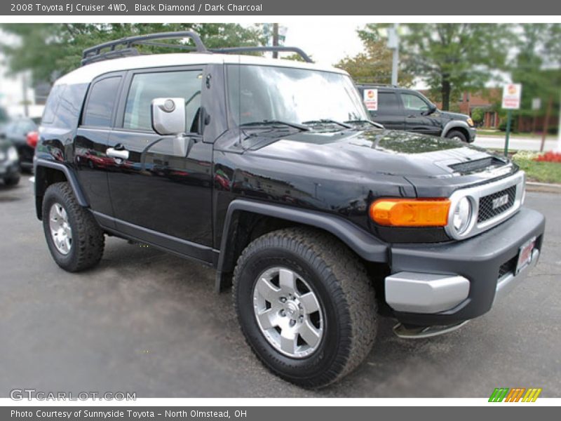 Black Diamond / Dark Charcoal 2008 Toyota FJ Cruiser 4WD