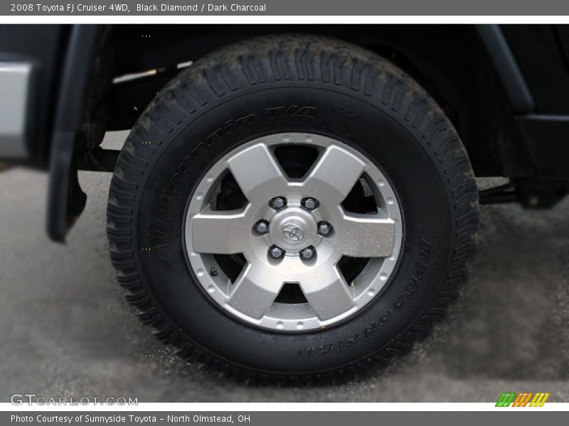 Black Diamond / Dark Charcoal 2008 Toyota FJ Cruiser 4WD