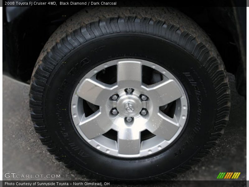 Black Diamond / Dark Charcoal 2008 Toyota FJ Cruiser 4WD