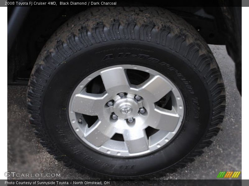 Black Diamond / Dark Charcoal 2008 Toyota FJ Cruiser 4WD