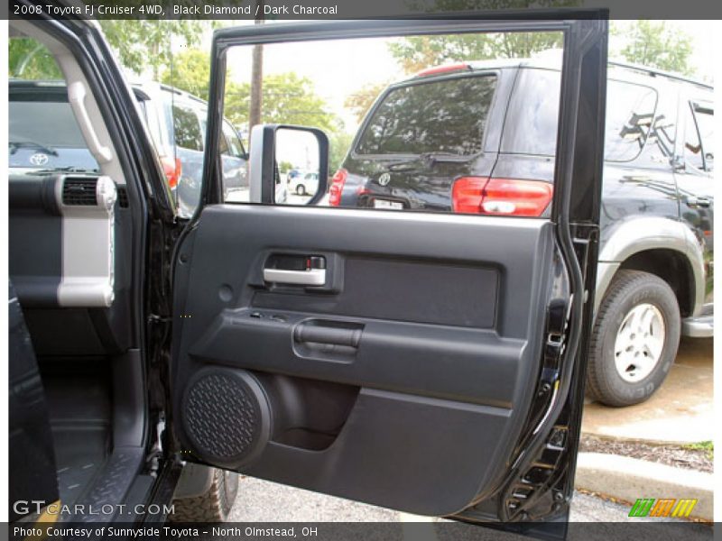 Black Diamond / Dark Charcoal 2008 Toyota FJ Cruiser 4WD