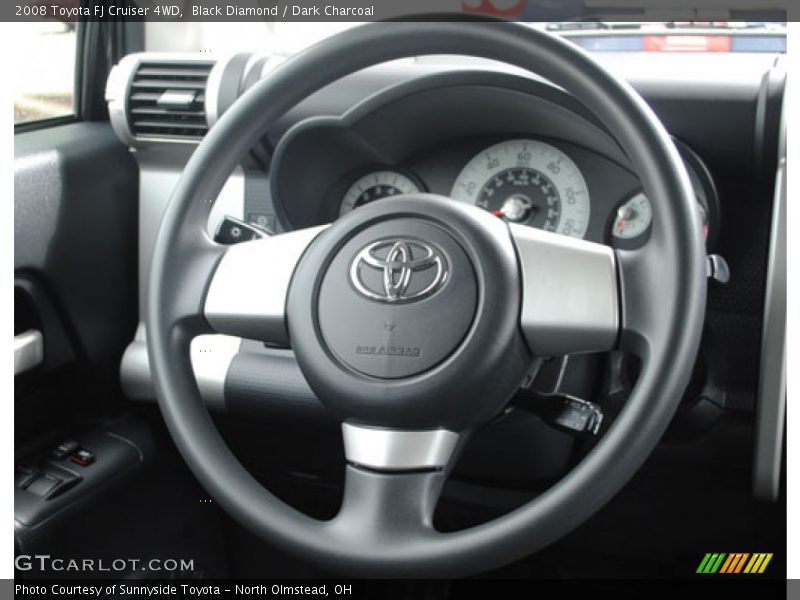 Black Diamond / Dark Charcoal 2008 Toyota FJ Cruiser 4WD