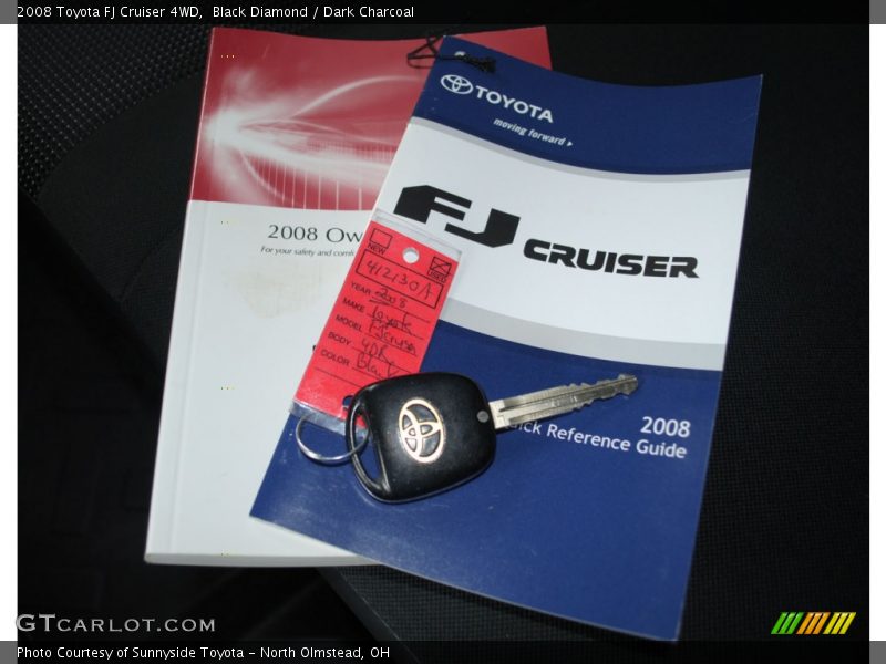Black Diamond / Dark Charcoal 2008 Toyota FJ Cruiser 4WD