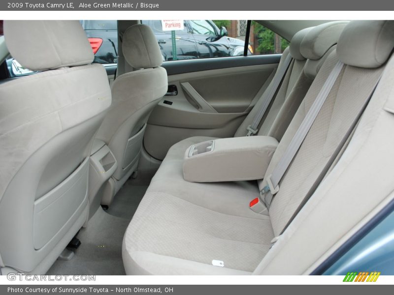Aloe Green Metallic / Bisque 2009 Toyota Camry LE