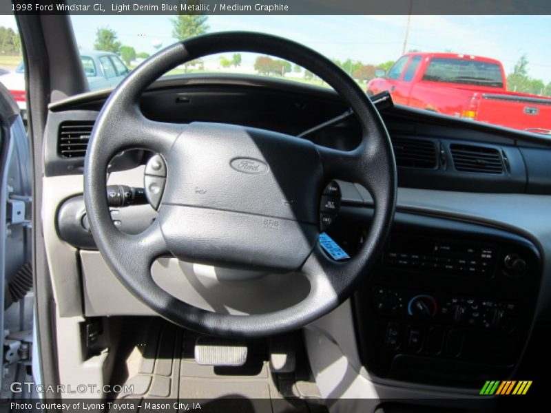 Light Denim Blue Metallic / Medium Graphite 1998 Ford Windstar GL