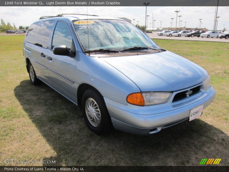 Light Denim Blue Metallic / Medium Graphite 1998 Ford Windstar GL