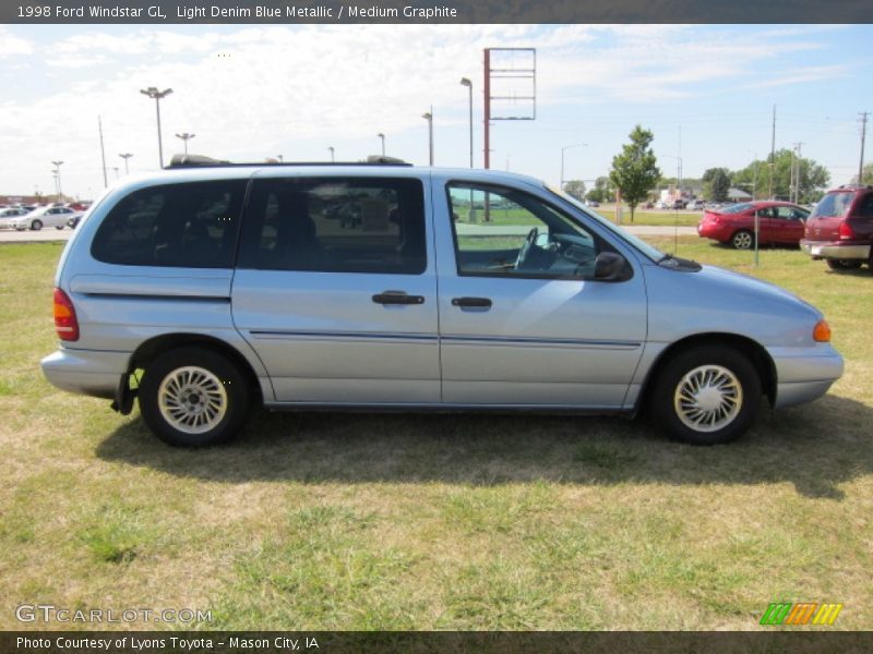 Light Denim Blue Metallic / Medium Graphite 1998 Ford Windstar GL