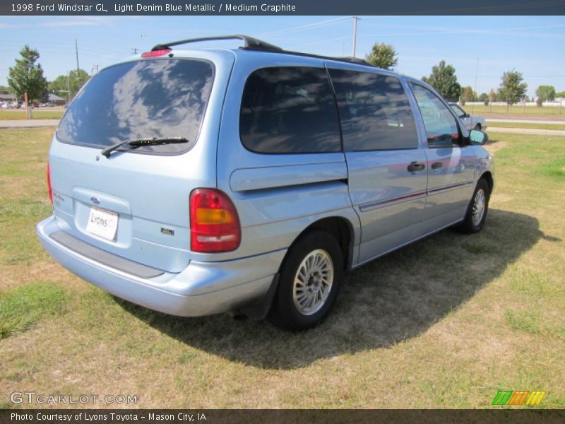 Light Denim Blue Metallic / Medium Graphite 1998 Ford Windstar GL