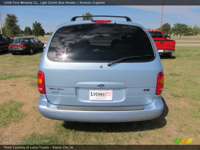Light Denim Blue Metallic / Medium Graphite 1998 Ford Windstar GL