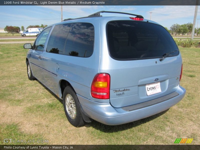 Light Denim Blue Metallic / Medium Graphite 1998 Ford Windstar GL