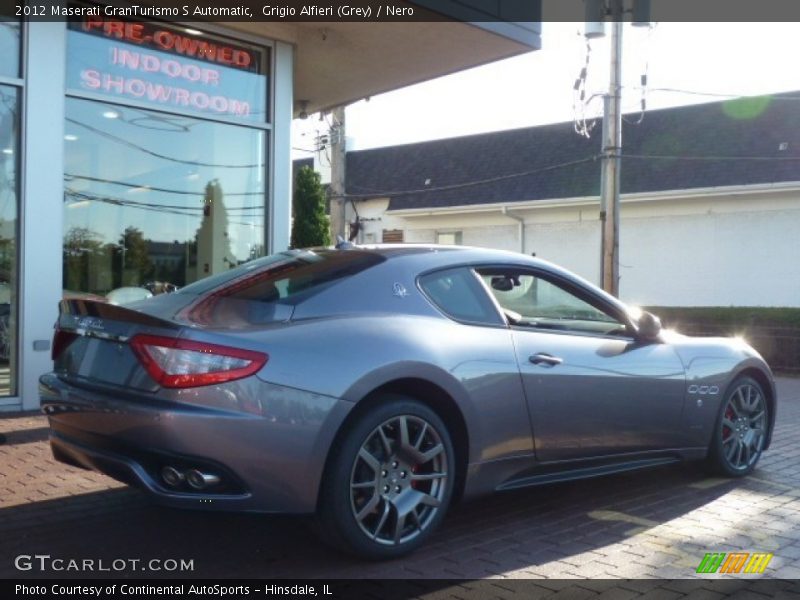 Grigio Alfieri (Grey) / Nero 2012 Maserati GranTurismo S Automatic