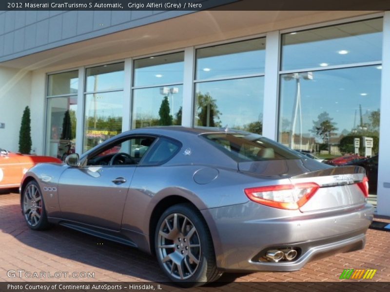 Grigio Alfieri (Grey) / Nero 2012 Maserati GranTurismo S Automatic
