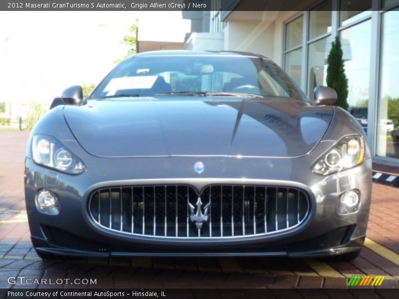 Grigio Alfieri (Grey) / Nero 2012 Maserati GranTurismo S Automatic