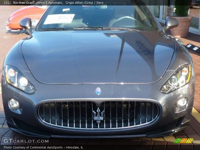 Grigio Alfieri (Grey) / Nero 2012 Maserati GranTurismo S Automatic