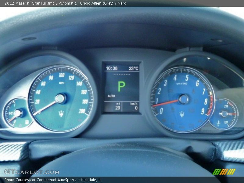  2012 GranTurismo S Automatic S Automatic Gauges
