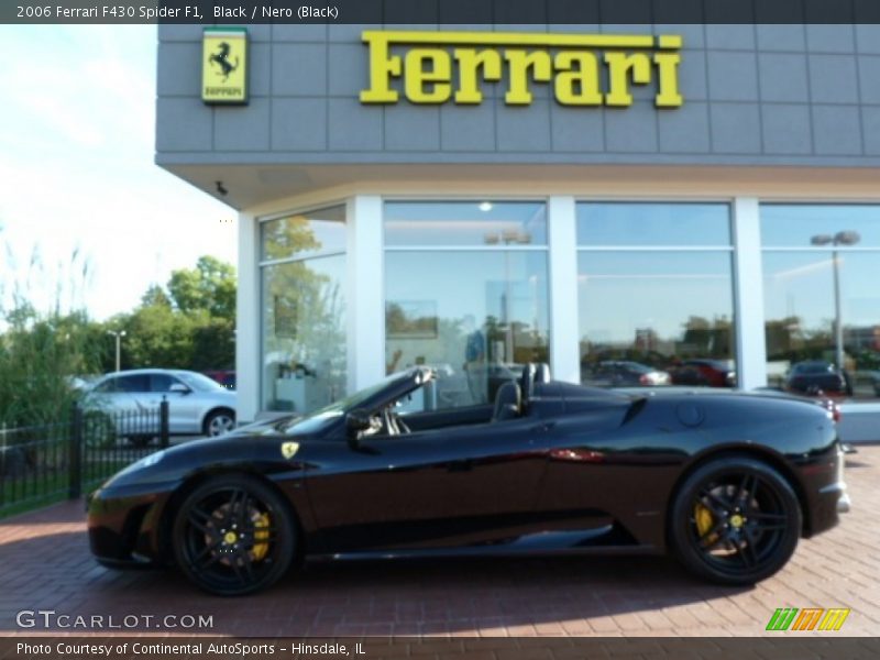 Black / Nero (Black) 2006 Ferrari F430 Spider F1