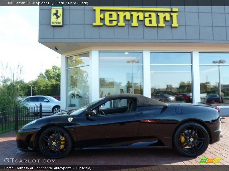 Black / Nero (Black) 2006 Ferrari F430 Spider F1
