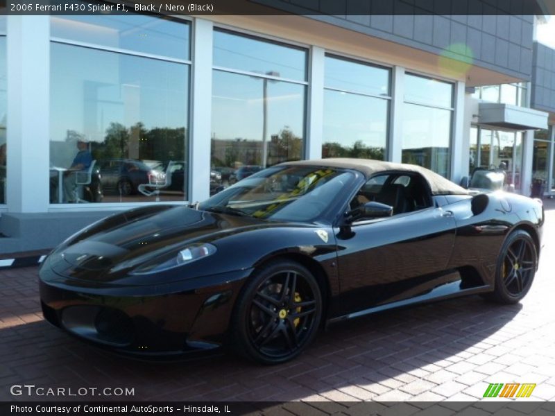  2006 F430 Spider F1 Black