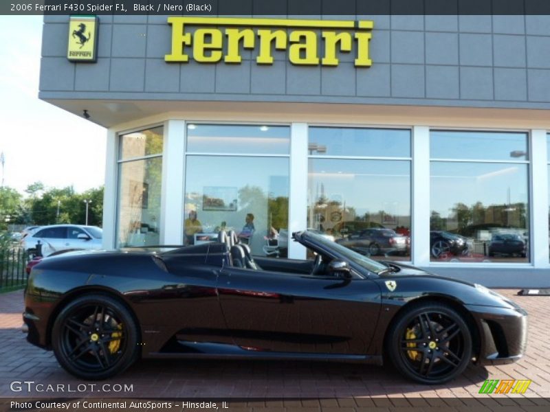 Black / Nero (Black) 2006 Ferrari F430 Spider F1