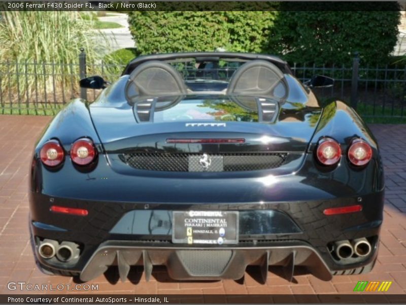 Black / Nero (Black) 2006 Ferrari F430 Spider F1