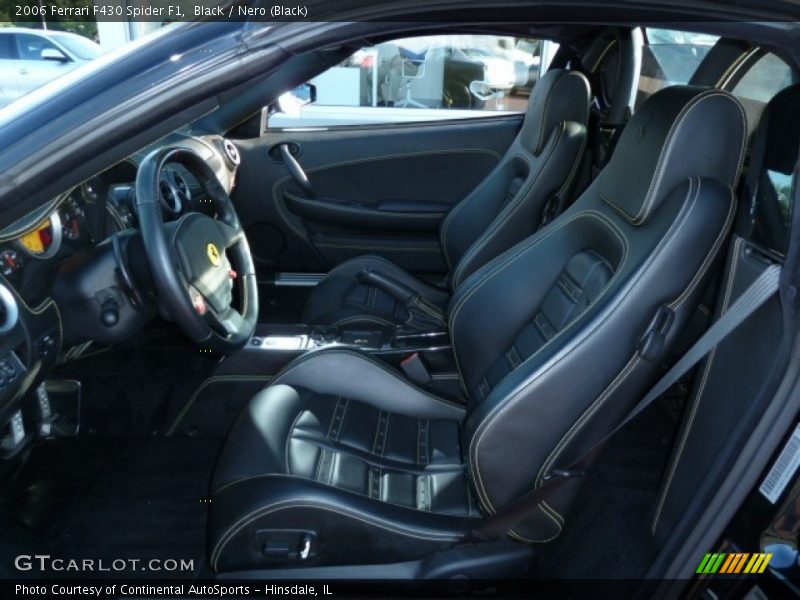  2006 F430 Spider F1 Nero (Black) Interior
