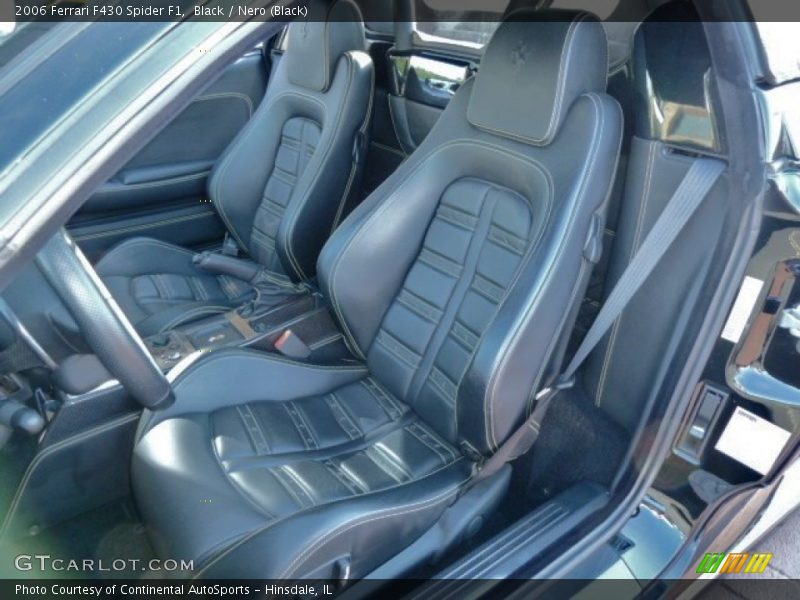  2006 F430 Spider F1 Nero (Black) Interior