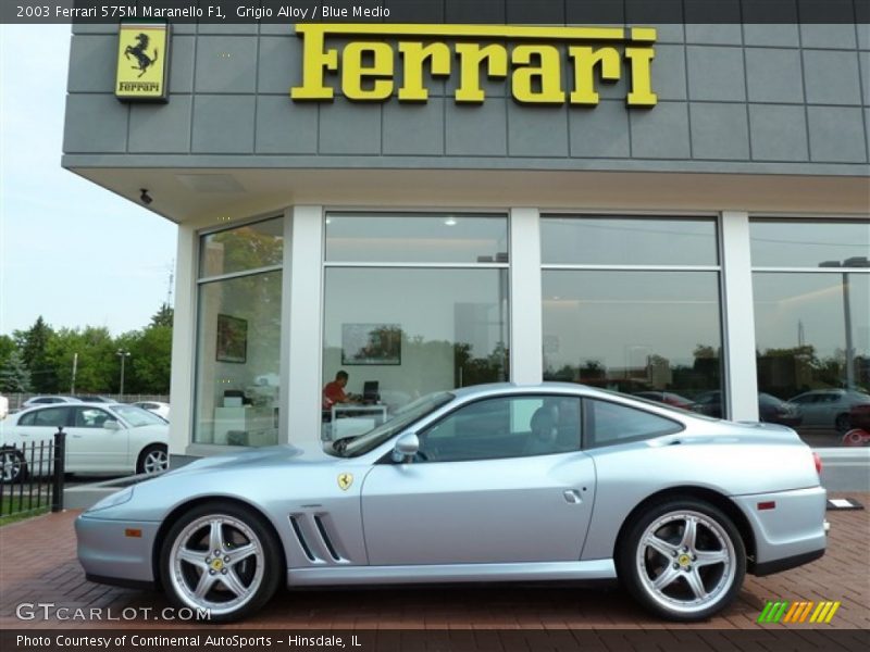  2003 575M Maranello F1 Grigio Alloy