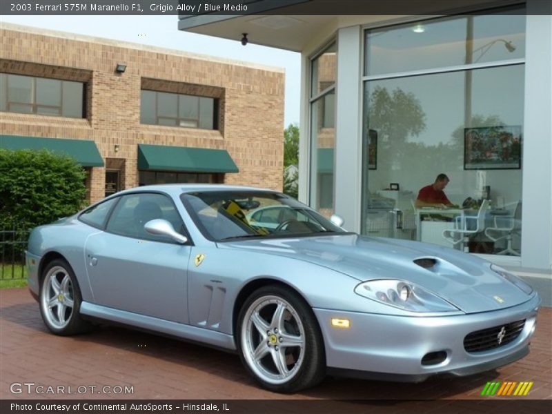 Front 3/4 View of 2003 575M Maranello F1