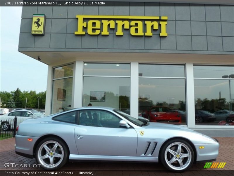  2003 575M Maranello F1 Grigio Alloy