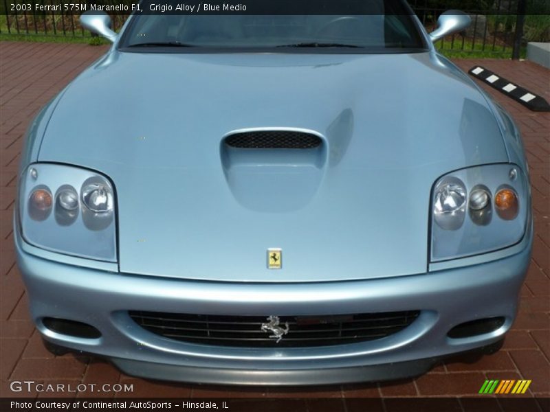 Grigio Alloy / Blue Medio 2003 Ferrari 575M Maranello F1