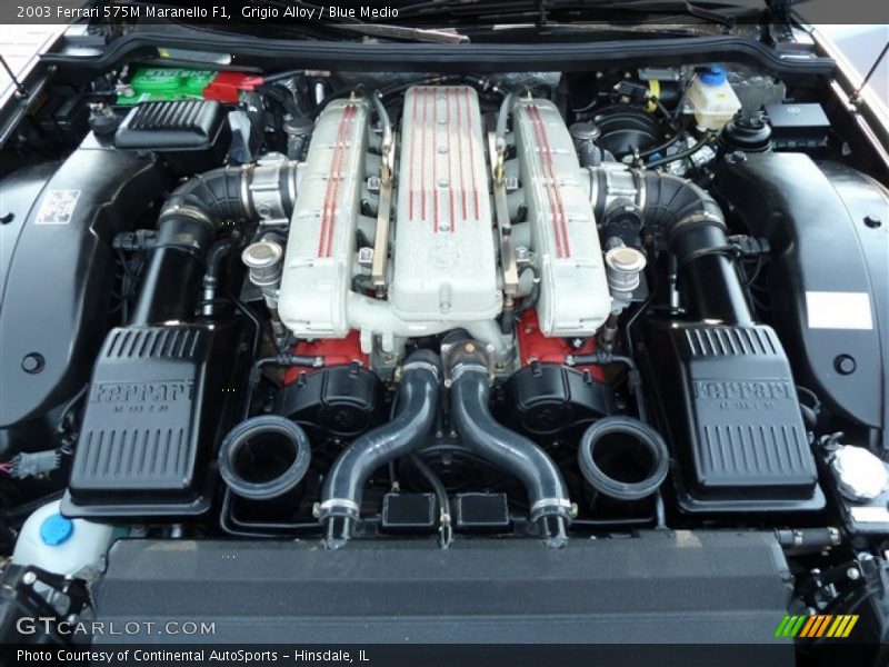  2003 575M Maranello F1 Engine - 5.7 Liter DOHC 48-Valve V12