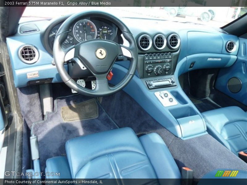 Blue Medio Interior - 2003 575M Maranello F1 