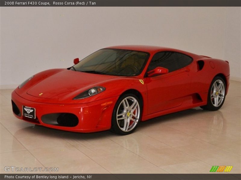 Front 3/4 View of 2008 F430 Coupe