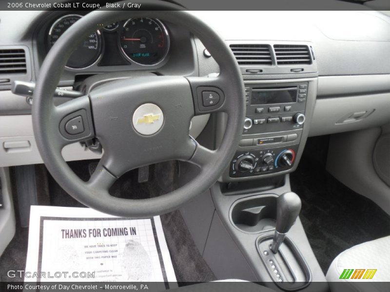 Black / Gray 2006 Chevrolet Cobalt LT Coupe
