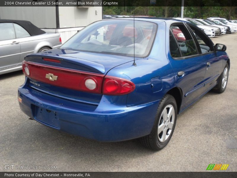 Arrival Blue Metallic / Graphite 2004 Chevrolet Cavalier LS Sedan