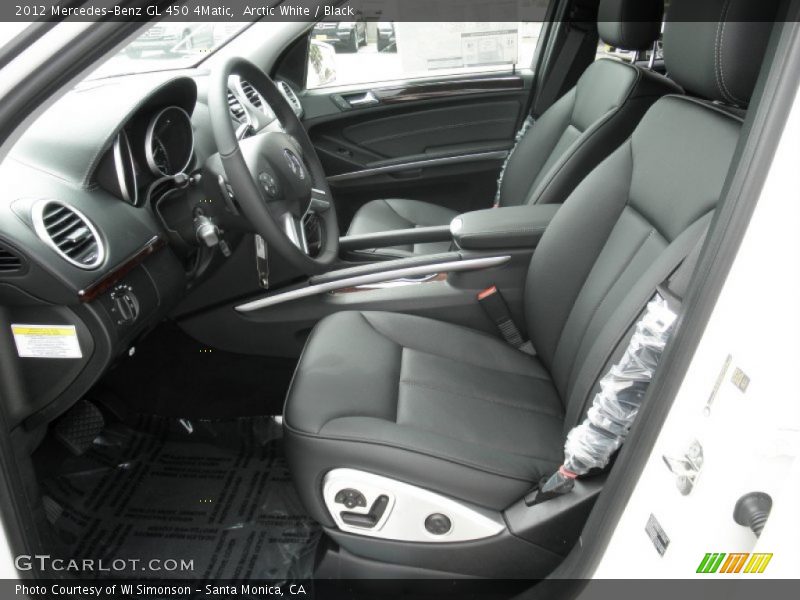  2012 GL 450 4Matic Black Interior