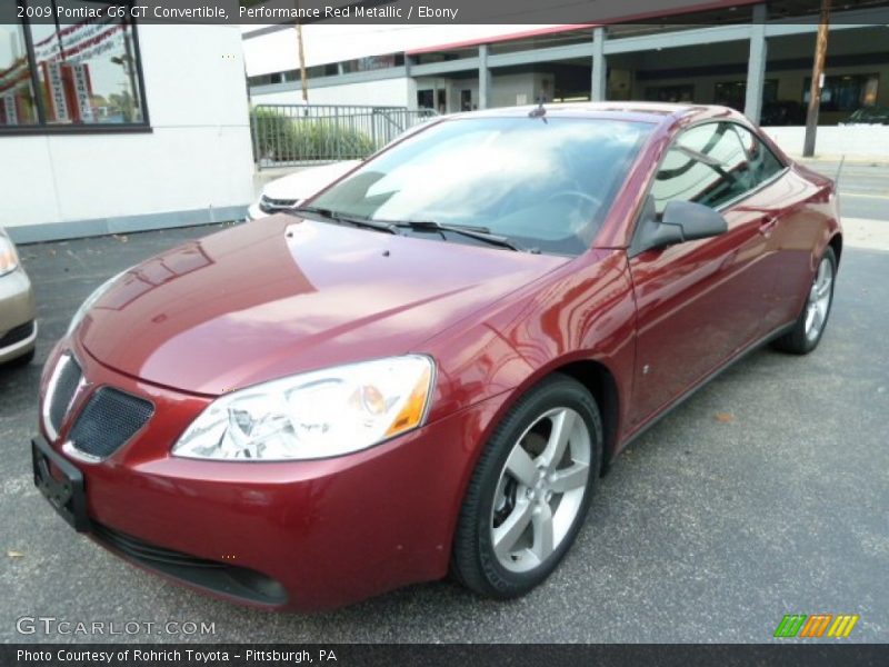 Front 3/4 View of 2009 G6 GT Convertible
