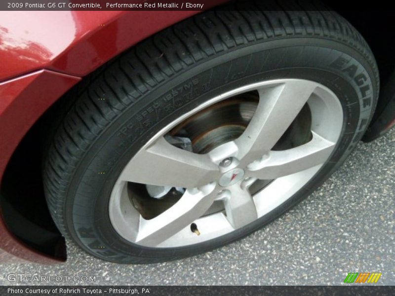 Performance Red Metallic / Ebony 2009 Pontiac G6 GT Convertible