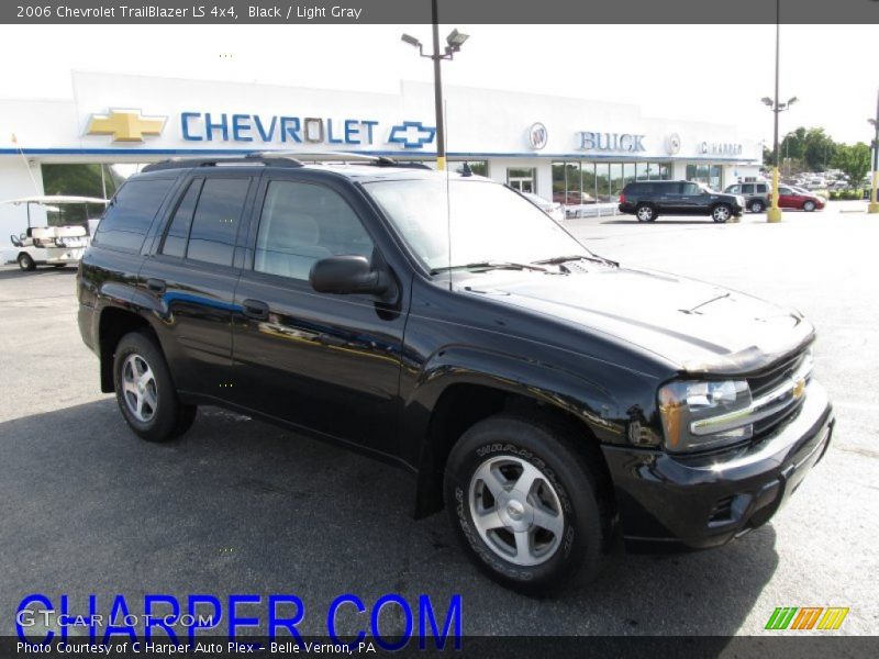 Black / Light Gray 2006 Chevrolet TrailBlazer LS 4x4