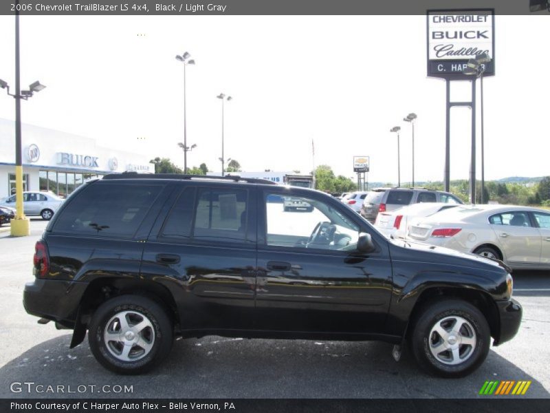 Black / Light Gray 2006 Chevrolet TrailBlazer LS 4x4