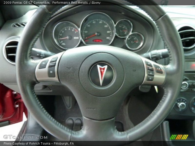  2009 G6 GT Convertible Steering Wheel