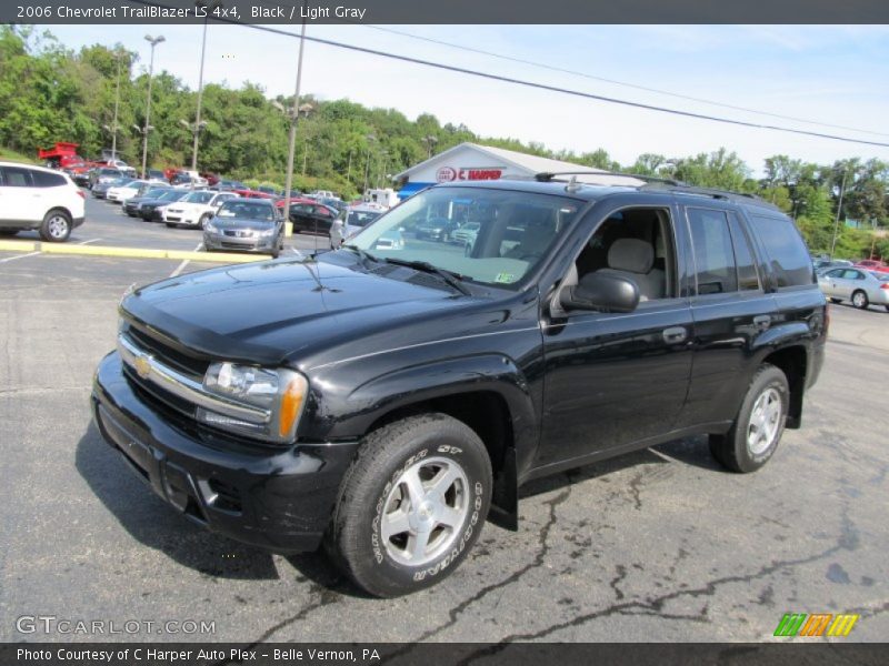 Black / Light Gray 2006 Chevrolet TrailBlazer LS 4x4