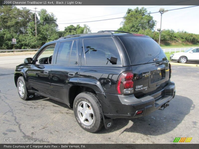 Black / Light Gray 2006 Chevrolet TrailBlazer LS 4x4