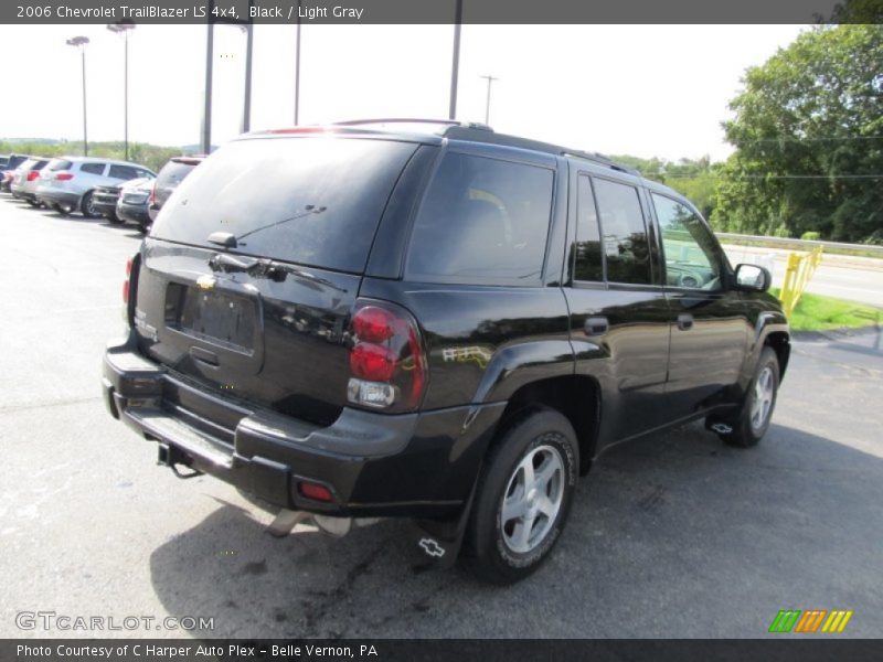 Black / Light Gray 2006 Chevrolet TrailBlazer LS 4x4
