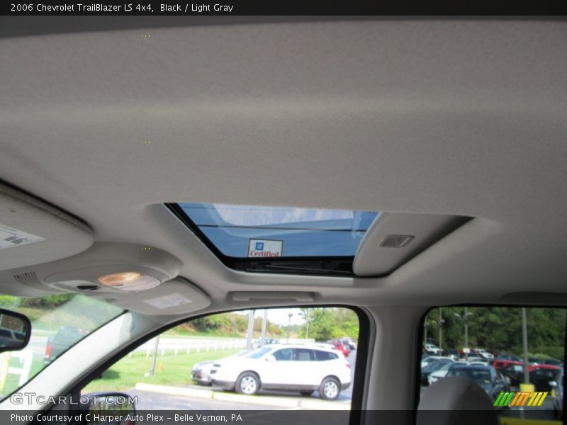 Black / Light Gray 2006 Chevrolet TrailBlazer LS 4x4