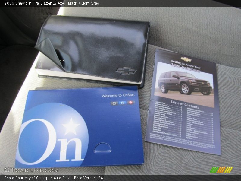 Black / Light Gray 2006 Chevrolet TrailBlazer LS 4x4