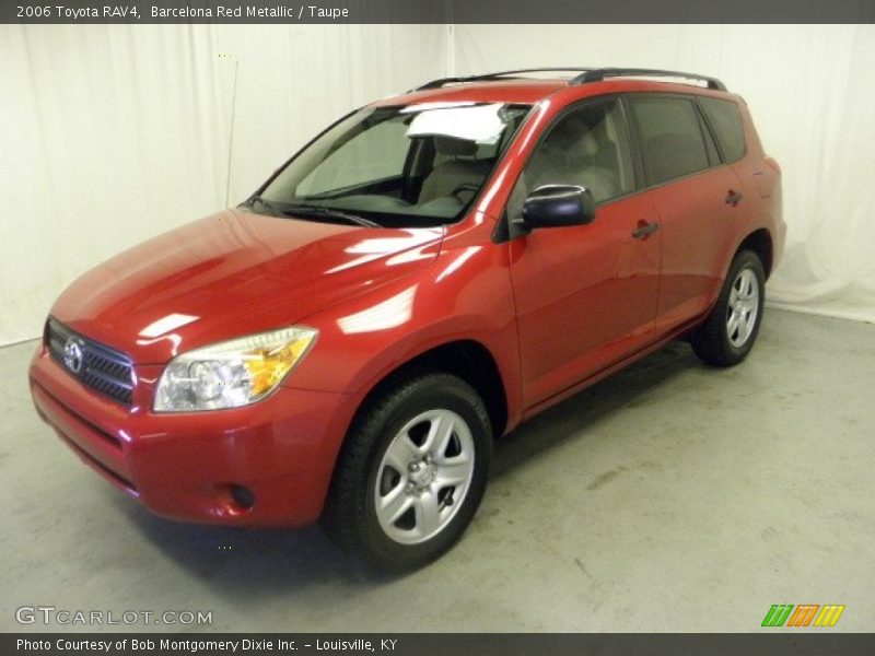 Barcelona Red Metallic / Taupe 2006 Toyota RAV4