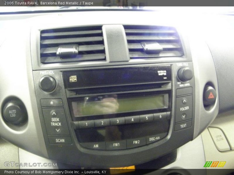 Barcelona Red Metallic / Taupe 2006 Toyota RAV4